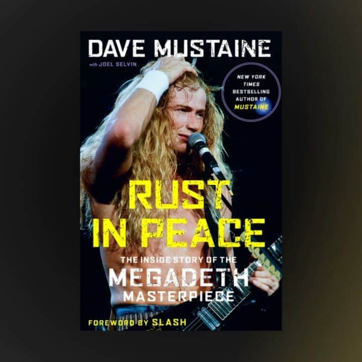 Megadethのインスタグラム：「OUT NOW! Dave Mustaine's new autobiography, 'RUST IN PEACE: The Inside Story of the Megadeth Masterpiece' hits stores today! Get your copy now via megadeth.com」