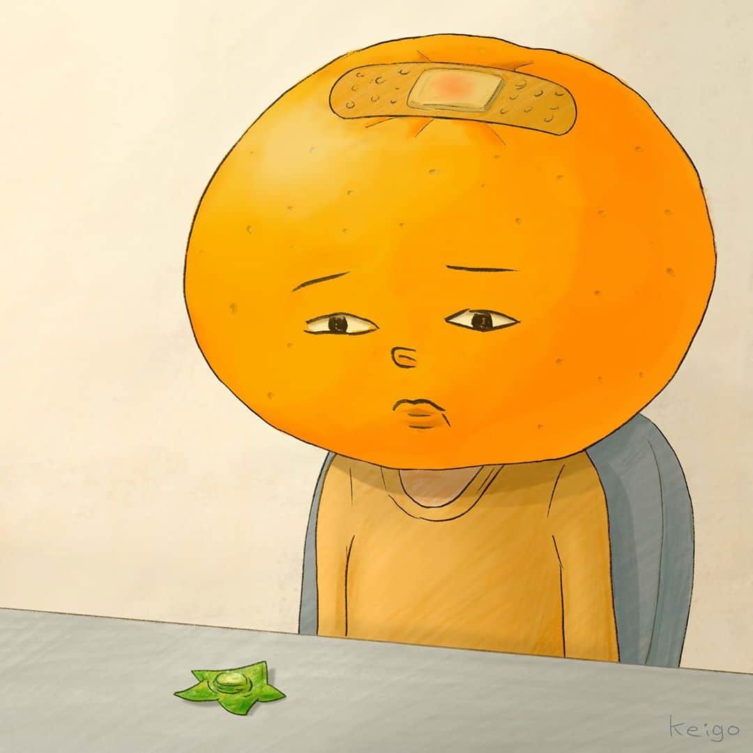 のインスタグラム：「🍊」