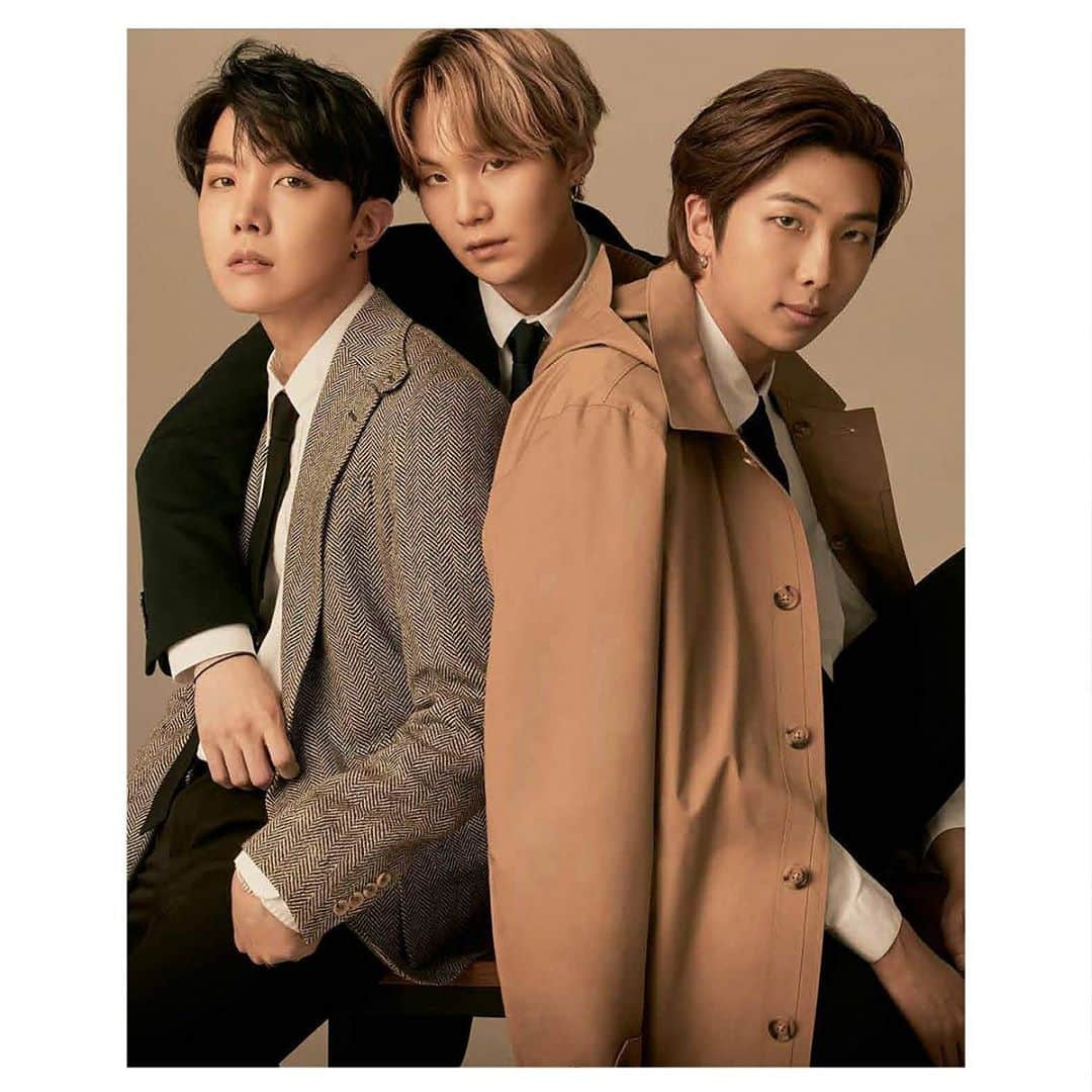 Polo Ralph Laurenさんのインスタグラム写真 - (Polo Ralph LaurenInstagram)「@BTS.BigHitOfficial members redefine classic menswear from #PoloRalphLauren in the October 2020 cover story of #GQJapan.  #JHope wearing the RL67 Herringbone Jacket, #Suga dressed in a classic sport coat, #RM sporting the Twill Walking Coat, #Jimin wearing the Twill Sport Coat, and #Jin styled in the Knit Mesh Sport Coat.   #PoloRLStyle #RLEditorials #BTS #방탄소년단」9月9日 4時02分 - poloralphlauren