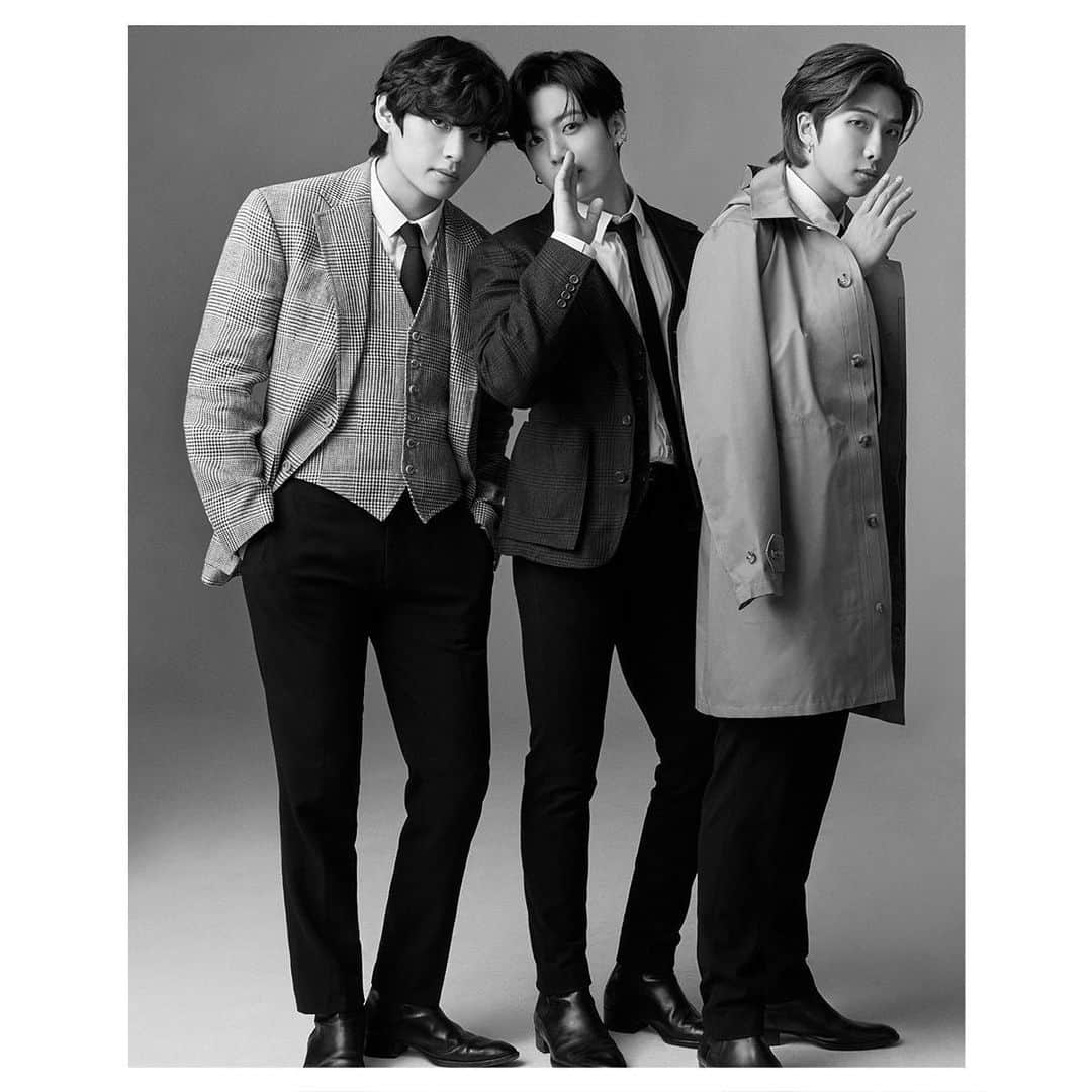 Polo Ralph Laurenさんのインスタグラム写真 - (Polo Ralph LaurenInstagram)「@BTS.BigHitOfficial members redefine classic menswear from #PoloRalphLauren in the October 2020 cover story of #GQJapan.  #JHope wearing the RL67 Herringbone Jacket, #Suga dressed in a classic sport coat, #RM sporting the Twill Walking Coat, #Jimin wearing the Twill Sport Coat, and #Jin styled in the Knit Mesh Sport Coat.   #PoloRLStyle #RLEditorials #BTS #방탄소년단」9月9日 4時02分 - poloralphlauren