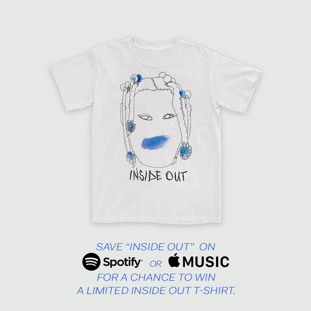 グループラブのインスタグラム：「Enter for your chance to win one of 50 limited edition Inside Out t-shirts! Sweepstakes ends September 24th. Artwork by Hannah Hooper. Link in bio to enter.」