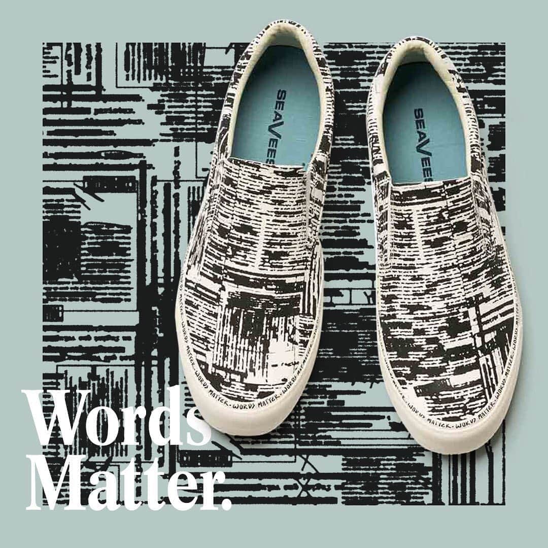 シービーズのインスタグラム：「We designed this collection to serve as a reminder that what you say and what you write, matters. The truth, matters.⁣ ⁣⁣ ⁣At a time where information is passed so freely, we must seek out and protect journalists who value truth and integrity over agendas and popularity, no matter the subject.  ⁣ ⁣⁣ ⁣That is why we have partnered with the @committeetoprotectjournalists - an organization that promotes press freedom worldwide and defends the right of journalists to report the news safely and without fear of reprisal.⁣ ⁣⁣ ⁣We are committing 5% of all proceeds from the Words Matter Collection to the CPJ, because protecting these journalists means protecing the truth, and we must always protect the truth.⁣ ⁣⁣ ⁣Shop link in bio.」