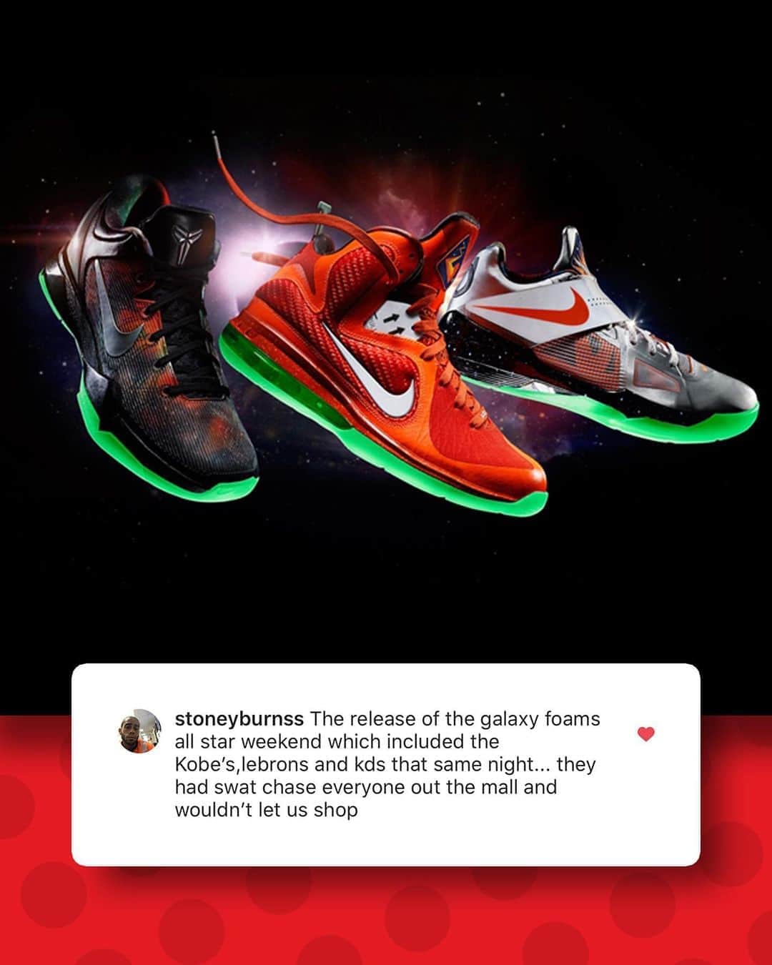 Nice Kicksさんのインスタグラム写真 - (Nice KicksInstagram)「Last week, we asked for your most memorable sneaker moments. These are a collection of our favorite responses. ✊👟」9月9日 6時34分 - nicekicks