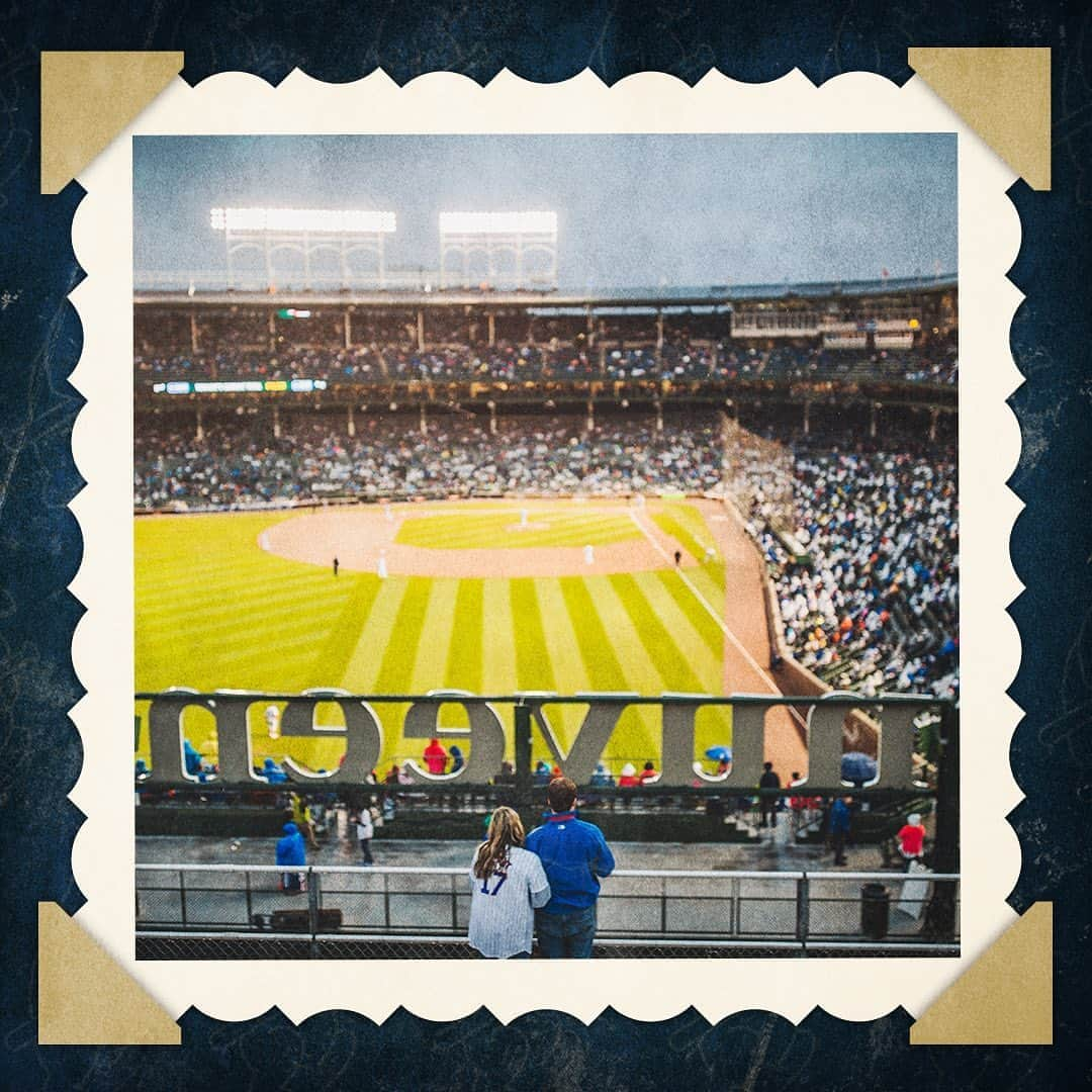 シカゴ・カブスさんのインスタグラム写真 - (シカゴ・カブスInstagram)「#CubsCollection: Rooftops. Waveland and Sheffield Avenues are home to some of the most unique seats in baseball. First time visitors to Wrigley Field often point at the stadium seats affixed to the rooftops across from the ballpark with amusement and awe. These buildings predate the ballpark for the most part, serving simply as apartment buildings for most of their existence. Tenants would often head to their rooftops to watch Cubs games. Eventually the rooftop seating became an extension of the historic ballpark, with each building selling tickets to enjoy Cubs baseball from its unique vantage point. Some fans have even grown an affinity to buildings on Waveland and Sheffield the way some pick left or right field in the bleachers. The rooftops are an authentic Wrigleyville experience that cannot be replicated anywhere else. Even opposing players have tried to get in on the fun. In 1993, Reds pitcher Tom Browning was not scheduled to start. During the game he was caught by a television camera on one of the rooftops enjoying the game. The rooftops are currently one of very few ways baseball fans have been able to safely catch a game in-person during this unprecedented 60-game season. Have you ever watched a Cubs game from one of the rooftops around Wrigley Field?」9月9日 7時17分 - cubs