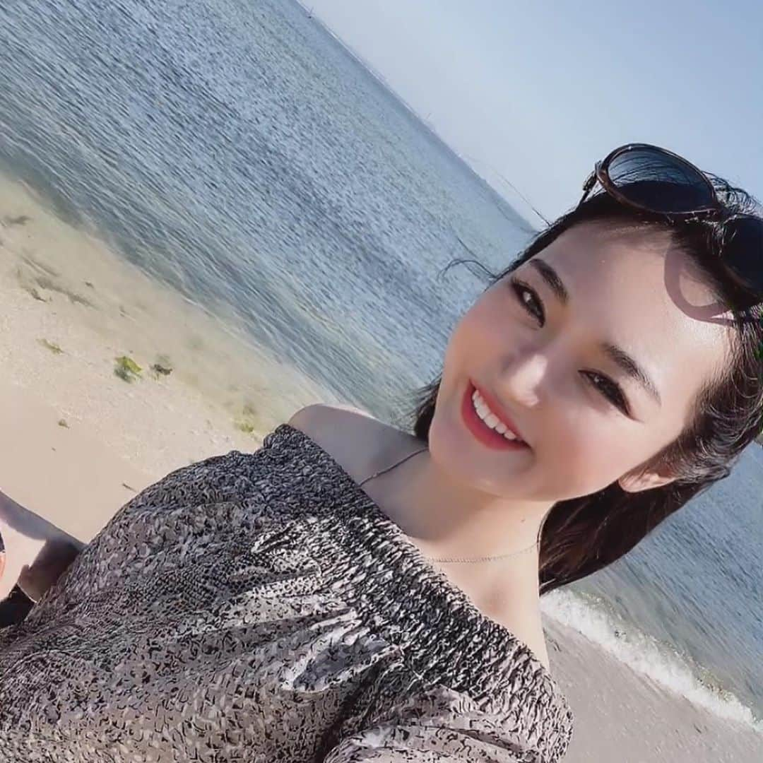 半田あかりさんのインスタグラム写真 - (半田あかりInstagram)「りんくうの海🏖」9月9日 9時41分 - handaakari