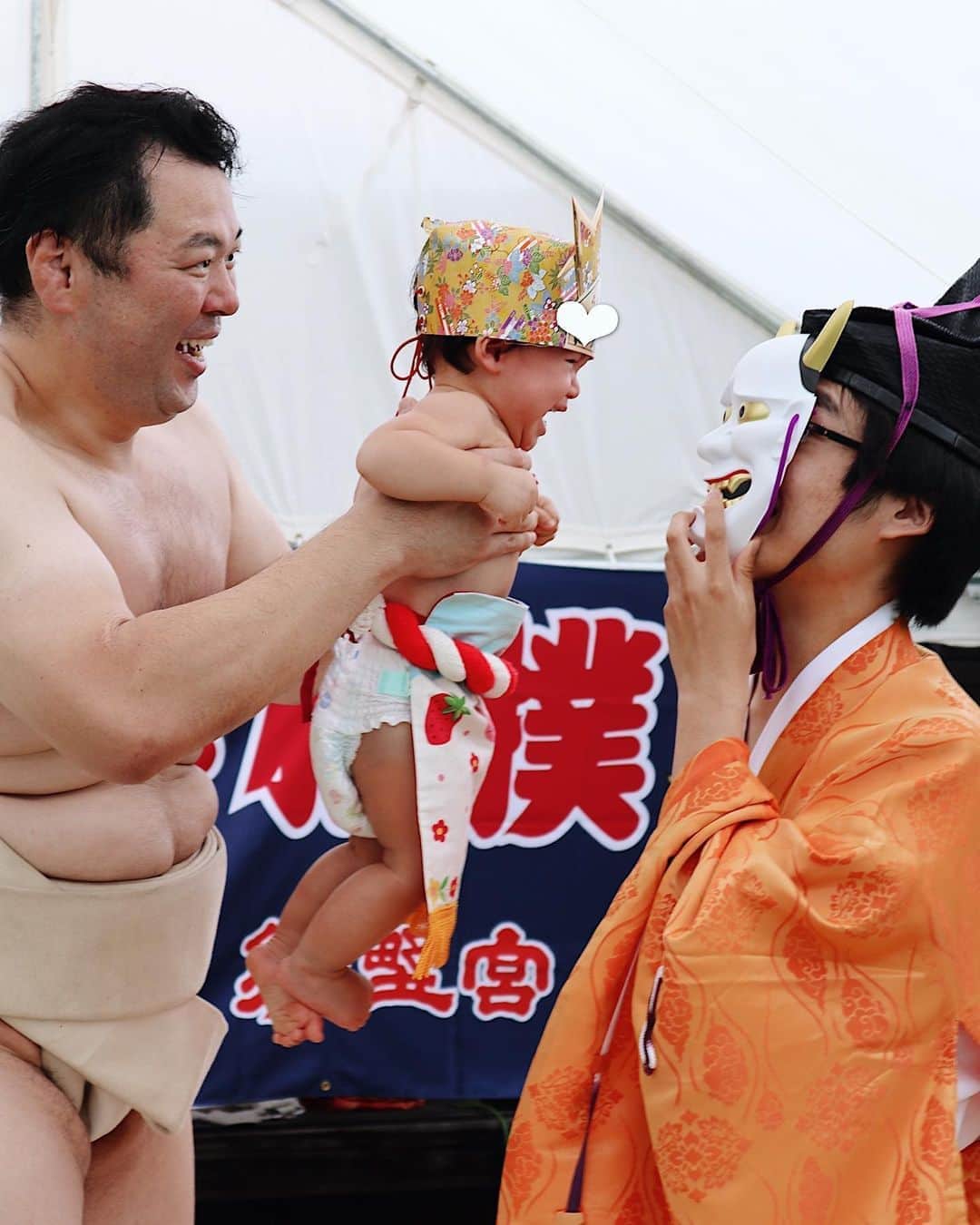 吉田理紗さんのインスタグラム写真 - (吉田理紗Instagram)「▷▷▷♡  そして先日、泣き相撲にて赤ちゃんを卒業してきました。 親的には優勝だったんじゃないかと思っています♡笑  #泣き相撲 #赤ちゃん卒業」9月9日 9時58分 - yoshirisaa