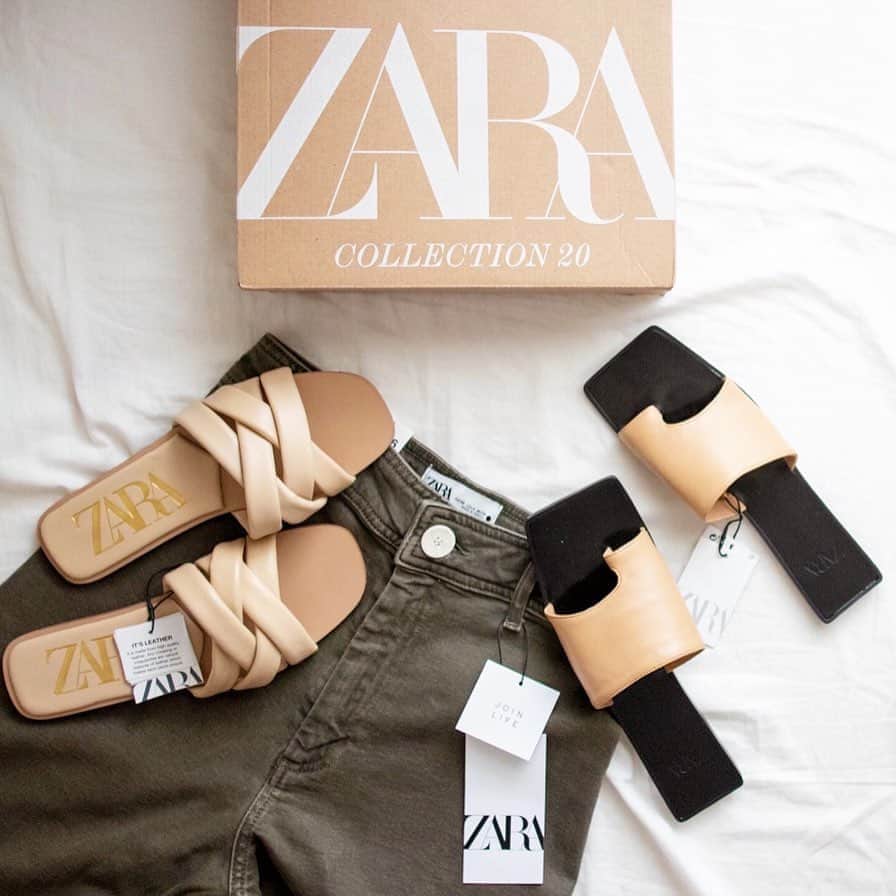 のインスタグラム：「ㅤ @zara 購入品🛒 ㅤ ㅤ ㅤ 9月やからサンダルもうええやろ🙃 と思っとったけど… セールになってたら🛒入れるよな🙃 ㅤ ㅤ 今年まだ残暑続くみたいやし 来年また履けるし ㅤ ㅤ ㅤ  ㅤ ㅤ ㅤ ㅤ ㅤ ㅤ ㅤ ㅤ ㅤ ㅤ #zara #ザラ #ザラジョ #ザラコーデ #zarawomen #zarawoman #zaraoutfit #zara購入品 #ザラ購入品 #デニム #サンダル #sandals #denim #秋服 #置き画 #置き画くら部」