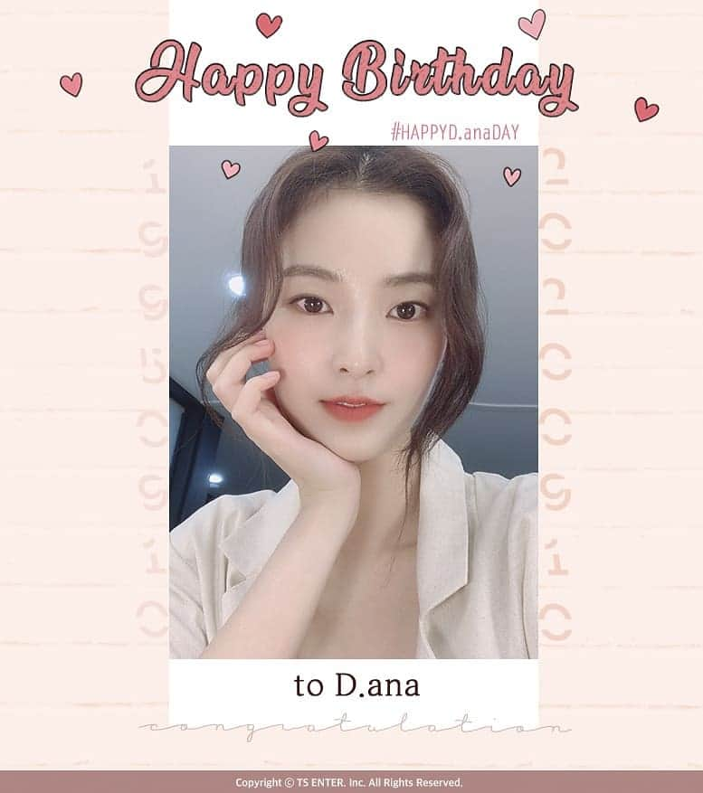 SONAMOOのインスタグラム：「20200910 HAPPY BIRTHDAY to 디애나(D.ana) #HAPPYDanaDAY #Dana #디애나 #조은애 #소나무 #SONAMOO」