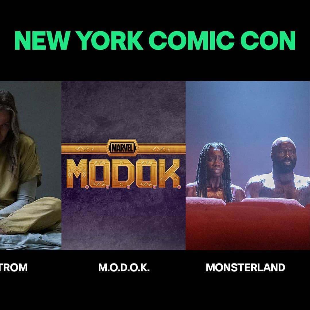 Hulu Home of Emmy-winningさんのインスタグラム写真 - (Hulu Home of Emmy-winningInstagram)「More than official ⚡. Here are our confirmed panels for #NYCC: Animaniacs, Books of Blood, Helstrom, M.O.D.O.K. and Monsterland. See you soon!」9月10日 0時00分 - hulu