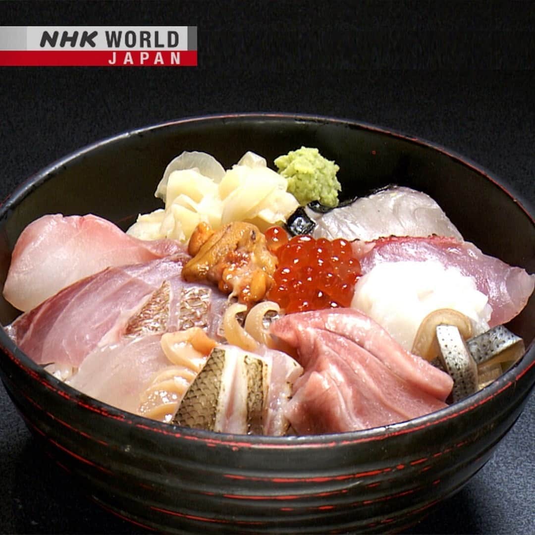 NHK「WORLD-JAPAN」さんのインスタグラム写真 - (NHK「WORLD-JAPAN」Instagram)「Donburi is one of Japan’s favorite comfort foods. 😋 The word literally means bowl. 🍚 Just add rice and a topping. 🤔 There’s so many to choose from! 🥚🐔🐮🐷 This one is called kaisendon. It features different seafoods, depending on the season.🐟🦞🦑🦀 . 👉Search｜Japanology Plus: Donburi - Rice Bowls｜Free On Demand｜NHK WORLD-JAPAN website.👀 . 👉Tap the link in our bio for more on the latest from Japan. . .  #donburi #kaisendon #katsudon #oyakodon #tendon #unadon #gyudon #kebabdon #foiegrasdon #sharkfindon #donburibento #japanesecooking #comfortfood #japanesecomfortfood #japanfood #japantaste #japaneats #japantradition #tsukijii #tokyo #tahara #atsumipeninsula #cooljapan #madeinjapan #PeterBarakan #JapanologyPlus #japan #nhkworld #nhkworldjapan #nhk」9月9日 17時00分 - nhkworldjapan