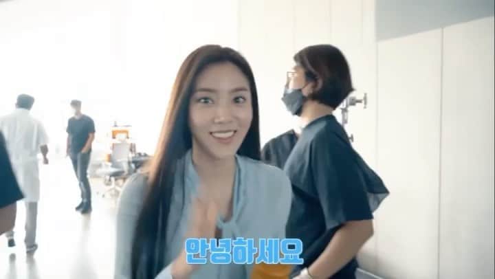 ソン・ダムビのインスタグラム：「삼성증권 메이킹 영상❤️🙏😍」