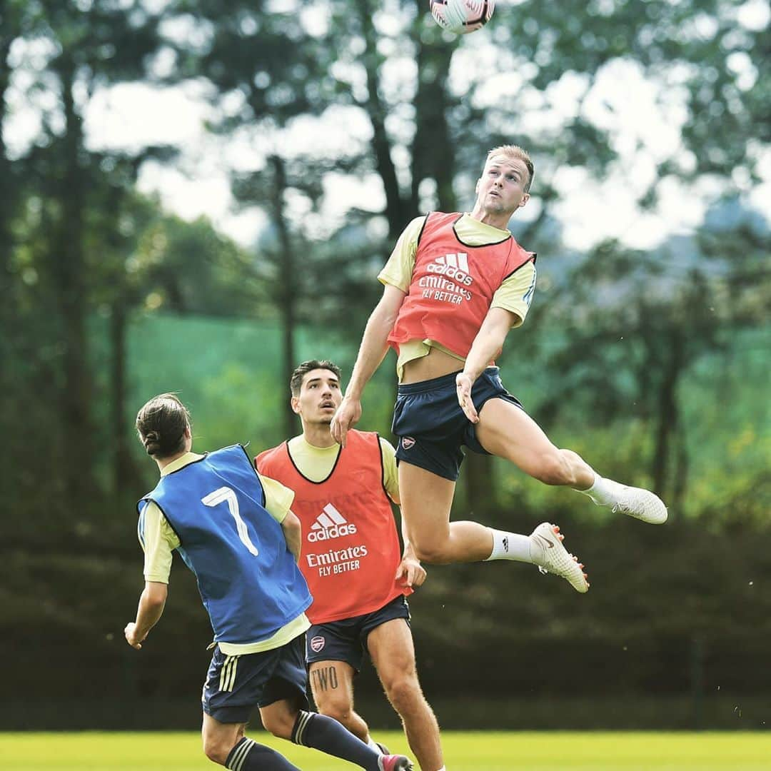 アーセナルFCさんのインスタグラム写真 - (アーセナルFCInstagram)「work, work, work 💪⁠⠀ ⁠⠀ #Arsenal #premierleague #training #COYG」9月9日 18時03分 - arsenal