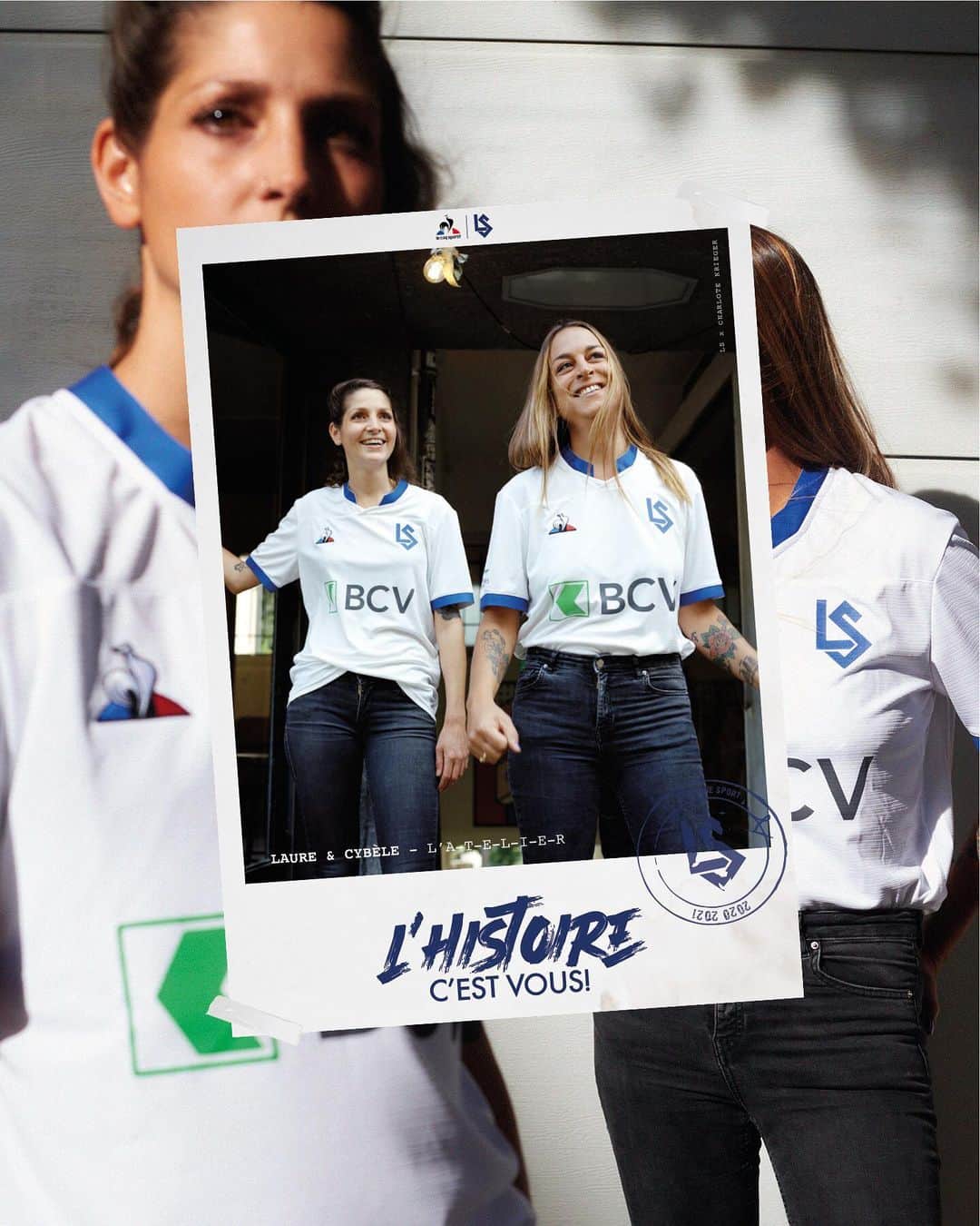 ルコックスポルティフさんのインスタグラム写真 - (ルコックスポルティフInstagram)「𝗟’𝗵𝗶𝘀𝘁𝗼𝗶𝗿𝗲 𝗰’𝗲𝘀𝘁 𝘃𝗼𝘂𝘀 💙   🆕 Le FC Lausanne-Sport et #lecoqsportif sont heureux de vous présenter le nouveau maillot pour la saison 2020/2021.  Rendez-vous à la Boutique de Lausanne pour découvrir la vitrine LS développée pour l’occasion. A ne pas manquer ! 💥 Pour sa campagne, le LS a choisi de mettre en avant des personnalités de la région sous l’œil de la photographe lausannoise Charlotte Krieger. Une approche de proximité avec ceux qui font aussi le #lausannesport, le public.  Le nouveau maillot du @lausanne_sport sera porté pour la première fois par l’équipe ce samedi, à l’occasion du match de Coupe suisse!  🛍 Disponible à notre boutique #lecoqsportif de Lausanne et sur le site Internet du Lausanne Sport.  #LCSFootball #lausannesport」9月9日 18時04分 - lecoqsportif