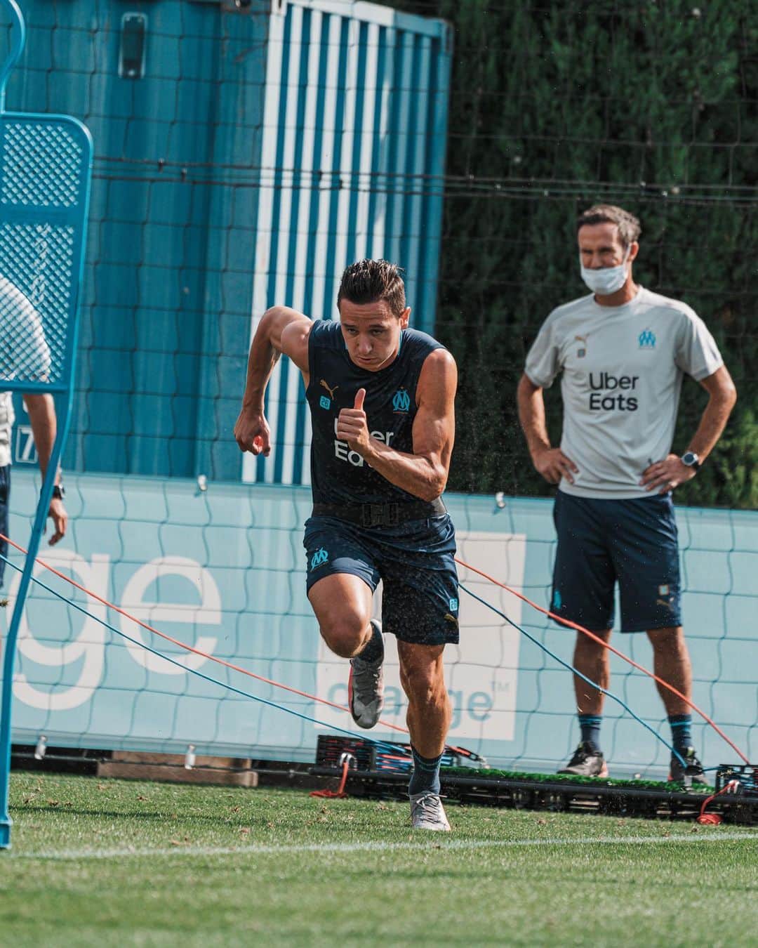 のインスタグラム：「Concentré 🤪🤣 @olympiquedemarseille」