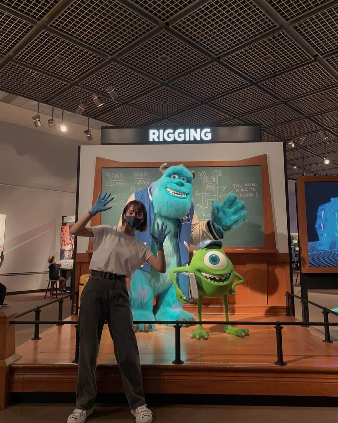 鹿の間さんのインスタグラム写真 - (鹿の間Instagram)「この前行ったPIXARのひみつ展🧑🏽‍🔬 命が吹き込まれる過程を知りました✨ -------------------------------- #pixar #ピクサーのひみつ展 #福岡市博物館」9月9日 19時20分 - rhodon41