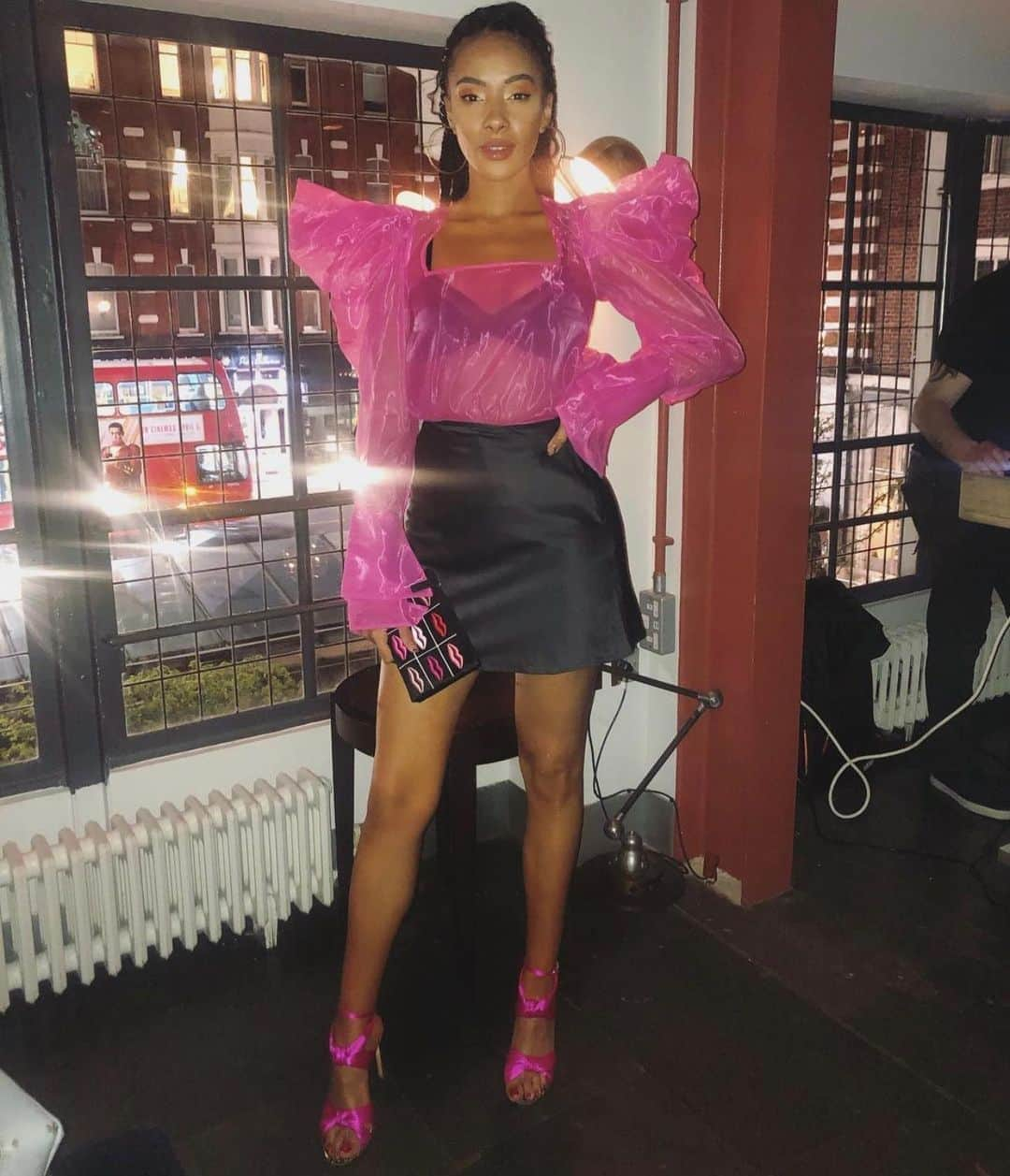 SOPHIA WEBSTERさんのインスタグラム写真 - (SOPHIA WEBSTERInstagram)「We stan our SW fam! 🙌💕 Shout out the gorgeous @yasminevans for forever serving fabulous lewks in Sophia's 👠⁣ ⁣ We can't get enough of you! ⁣🥰😍⁣ ⁣⁣ #SophiaWebster #SpottedInSophias ⁣」9月9日 19時27分 - sophiawebster