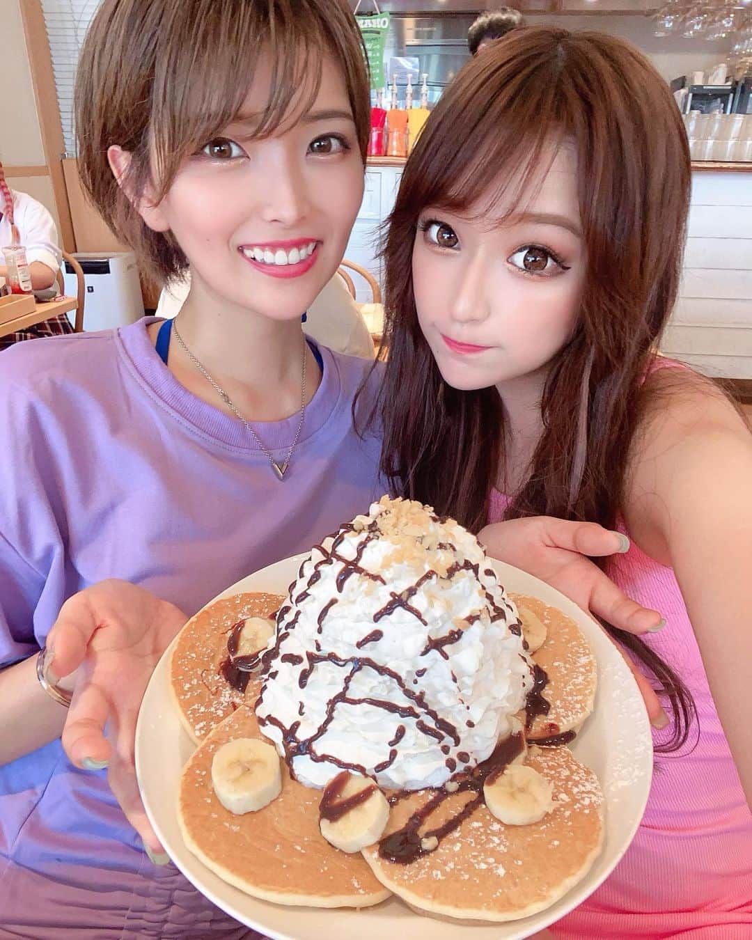 ききまるさんのインスタグラム写真 - (ききまるInstagram)「パンケーキ🥞💓 . . 高校生の頃タピオカ並みに流行ってたから、めっちゃ行ってたなぁ〜笑 . . . .  #江ノ島　#江ノ島グルメ  #江ノ島観光 #エッグスンシングス  #パンケーキ巡り #パンケーキ部 #パンケーキ🥞 #江ノ島デート #江ノ島海岸 #湘南  #湘南グルメ #甘党 #グルメスタグラム #グルメ女子」9月9日 19時53分 - kikigram_97