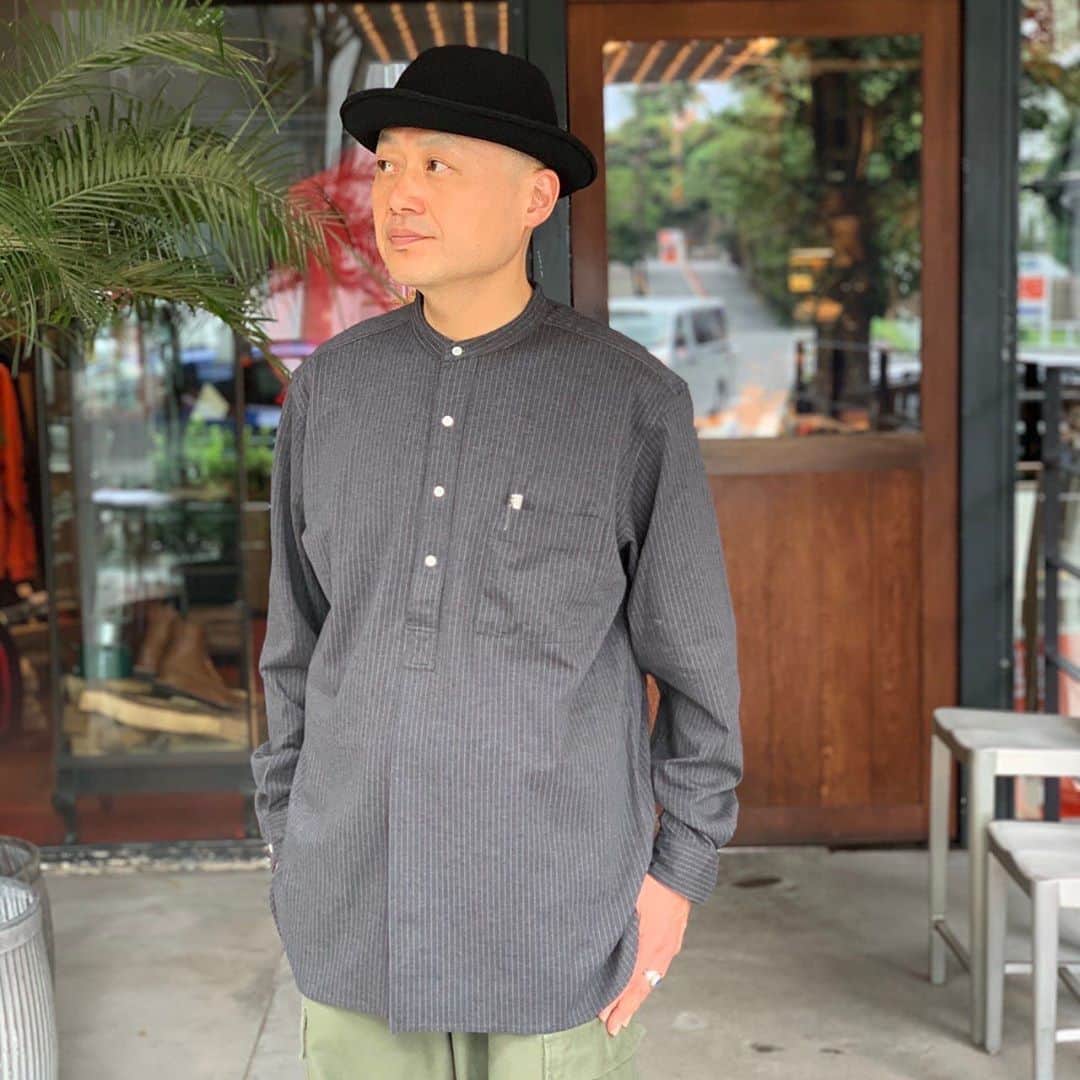 のインスタグラム：「BEAMS PLUS STYLE  #beams #beamsplus #beamsplusharajuku #harajuku #tokyo #nigelcabourn #militarypants #cargopants #armypants #converse #mensfashion #mensstyle #menswear #keepfashionalive」