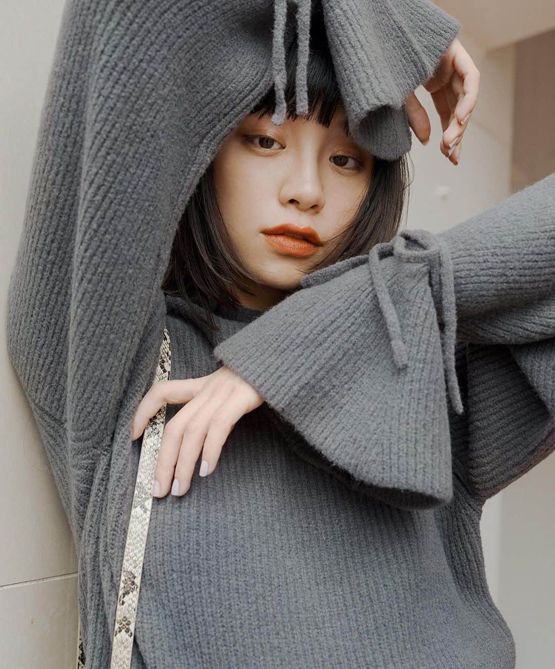 る鹿さんのインスタグラム写真 - (る鹿Instagram)「New work for @gu_global  Fashion director @yokomiyake  Photo by @kisshomaru  Hair by TAKU Makeup by Kie Kiyohara」9月9日 20時40分 - luluxinggg