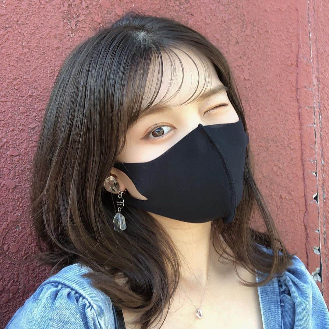 遊馬萌弥さんのインスタグラム写真 - (遊馬萌弥Instagram)「@secretlabel_jp さんのマスク！ 形も綺麗で何より付け心地とフィット感がとってもよきでした♡  #secretlabel #secretlabel_jp #シークレットラベル」9月9日 20時57分 - meiya_yuma