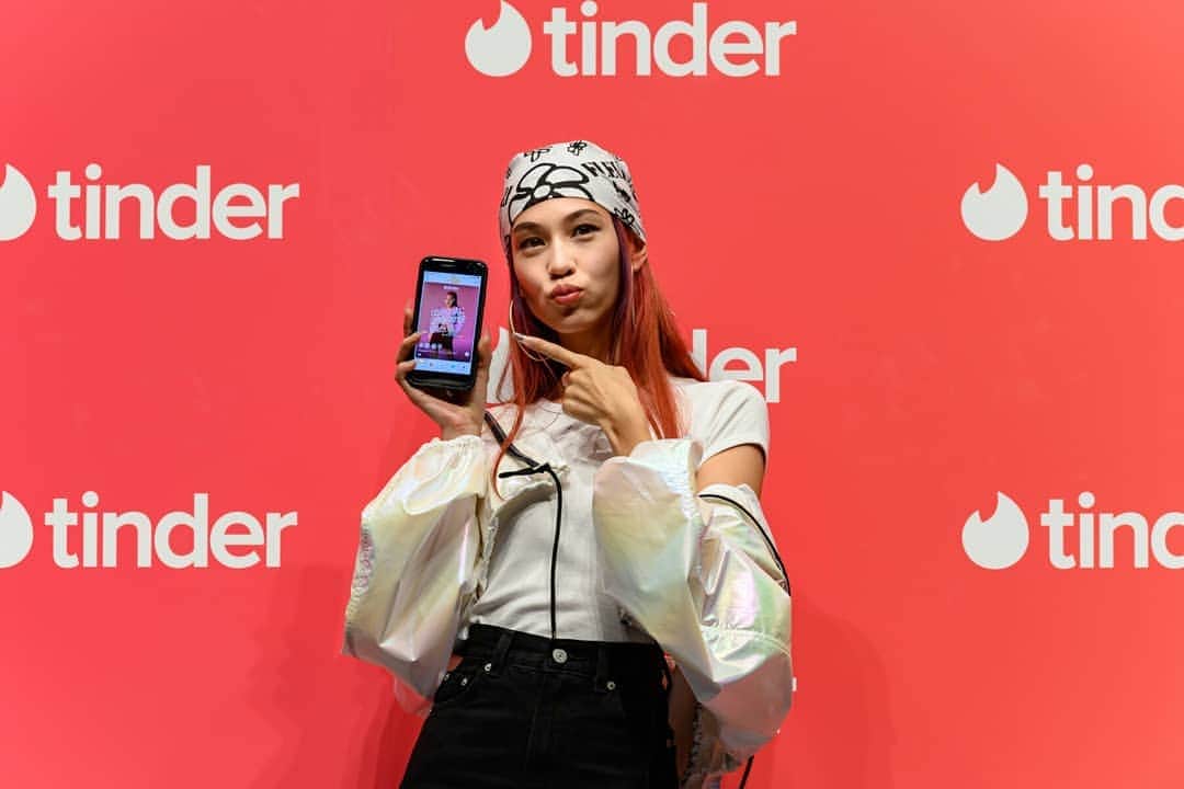 Kiko Mizuhara Fanstagramのインスタグラム：「Tinder Japan  "SWIPE NIGHT"日本初リリースの記者発表会 #水原希子 #kikomizuhara」