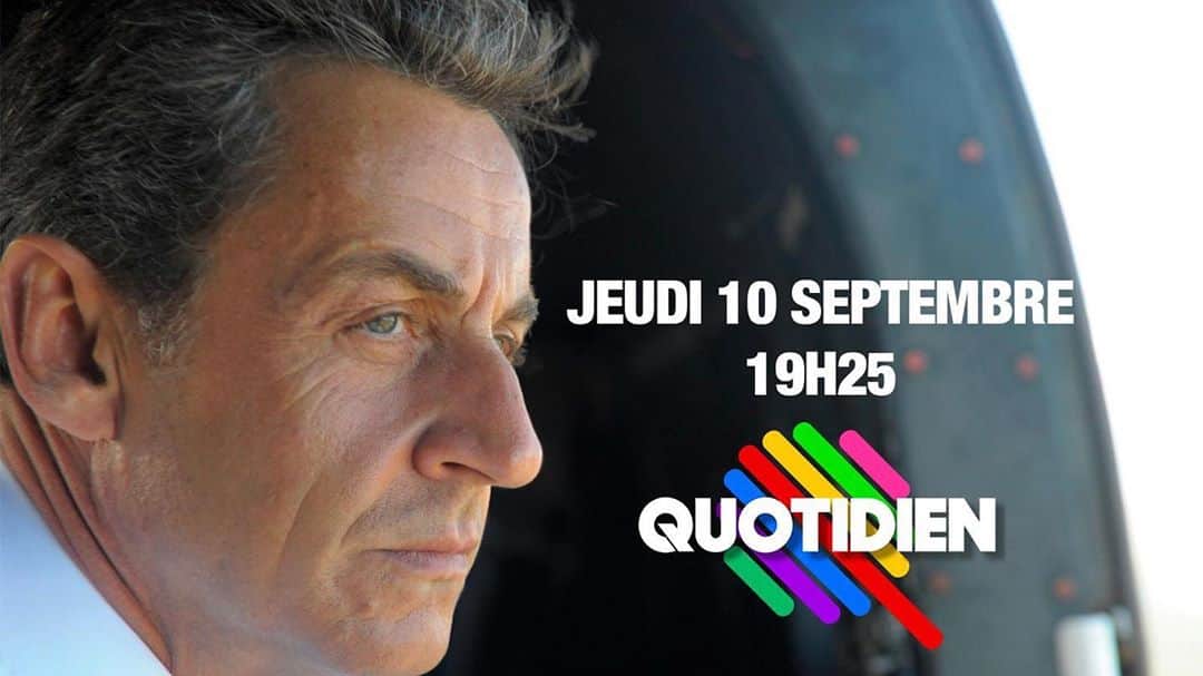 ニコラ・サルコジのインスタグラム：「Je serai demain l’invité de @qofficiel à partir de 19h25 sur @tmclachaine #letempsdestempetes @editionsdelobservatoire」