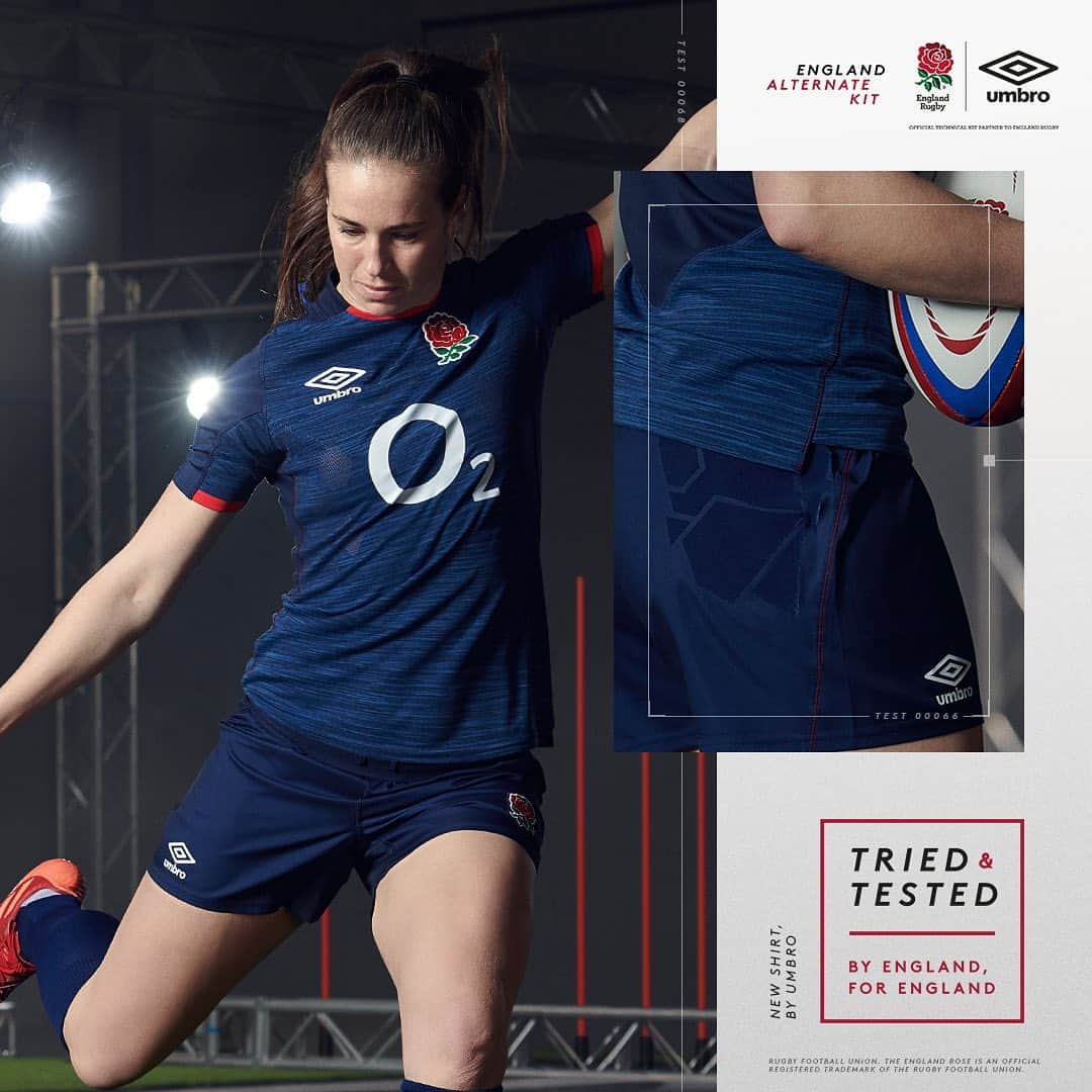 UMBROさんのインスタグラム写真 - (UMBROInstagram)「Tried and tested at elite level, our kit is ready for the demands of @EnglandRugby Want to see more? Give us a follow on @Umbro_Rugby  #TriedAndTested #EnglandRugby #Umbro #Rugby #RedRoses #UmbroRugby」9月9日 23時01分 - umbro