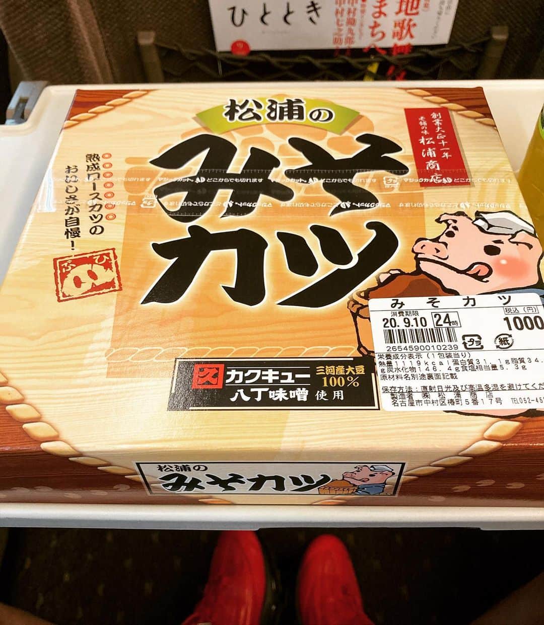 葉月さんのインスタグラム写真 - (葉月Instagram)「ダジャレ好きな大人なので、朝食は味噌カツにしました  今夜はカツぞ！」9月10日 9時32分 - lynch_hazuki