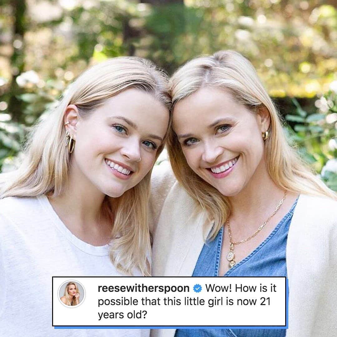 E! Onlineさんのインスタグラム写真 - (E! OnlineInstagram)「Another year, another post about Reese & Ava being the same exact person. (We also want a mother-daughter movie with these two—do your thing Hollywood). (📷: Instagram)」9月10日 9時45分 - enews