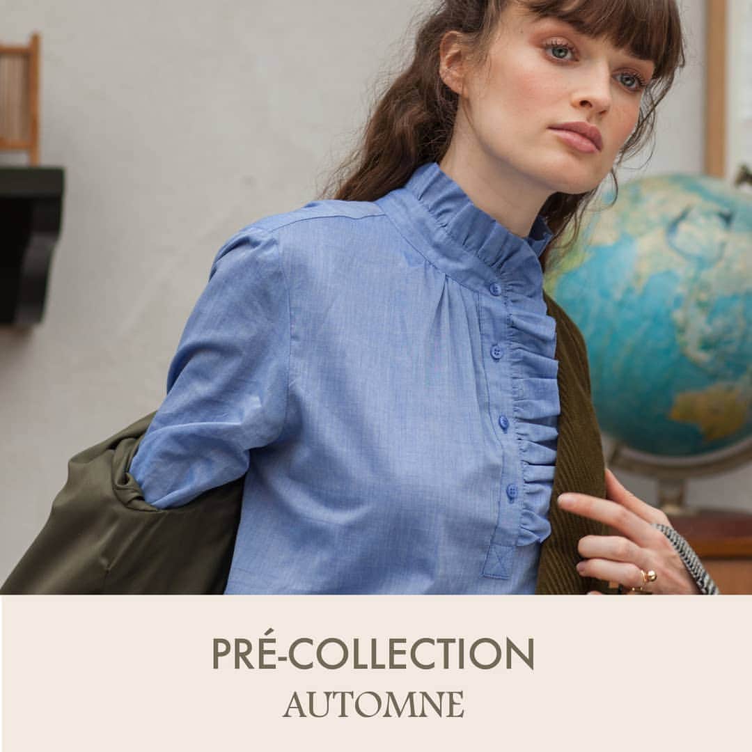 ベンシモンのインスタグラム：「C'est l'été indien chez Bensimon 🌞 Les premières pièces de notre collection automne sont arrivées ! ✨🍂 Pour prolonger l'été et profiter des dernières belles journées nos chemisiers légers ont fait place a de douces chemises aux couleurs chaudes et pétillantes.  Rendez-vous en ligne et dans nos boutiques pour découvrir toute la collection 🧡 🇬🇧 It's Indian summer at Bensimon 🌞 The first pieces of our autumn collection have arrived! ✨🍂 To prolong the summer and enjoy the last beautiful days, our light shirts have given way to soft shirts in warm and sparkling colours.  Visit us online and in our boutiques to discover the entire collection 🧡 ​#bensimon #bensimoncollection #mode #tennis」