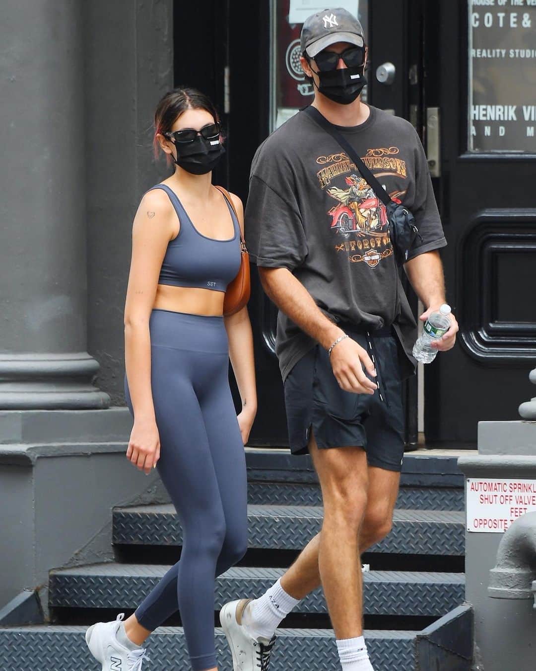 Just Jaredさんのインスタグラム写真 - (Just JaredInstagram)「@kaiagerber and @jacobelordi head to the gym together in NYC amid dating rumors. #KaiaGerber #JacobElordi Photo: Backgrid」9月10日 2時07分 - justjared