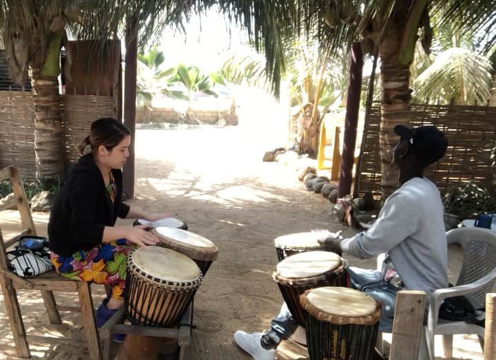 岡田真帆のインスタグラム：「携帯のデータ整理にて。  セネガルのみんなは元気にしてるかなー🇸🇳」