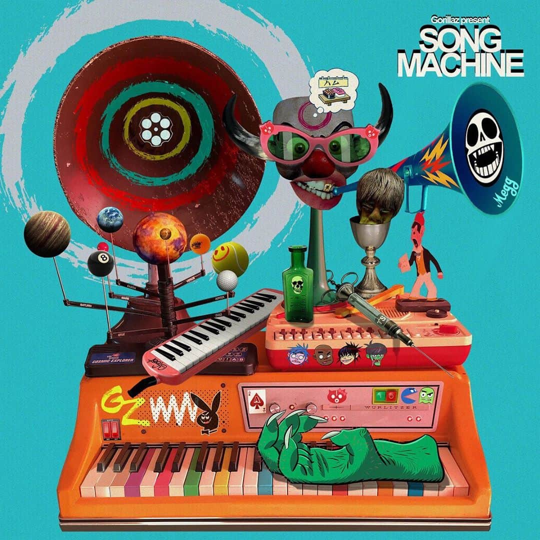 Gorillazさんのインスタグラム写真 - (GorillazInstagram)「Song Machine Season One ✨STRANGE TIMEZ✨ Out October 23 Pre-order now 👉 gorillaz.com」9月10日 2時32分 - gorillaz