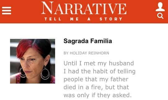 レイン・ウィルソンさんのインスタグラム写真 - (レイン・ウィルソンInstagram)「FICTION! STORIES! PRETEND! Please read the absolutely brilliant and heart-aching story by my amazing wife @HolidayReinhorn - SAGRADA FAMILIA on @narrativemag LINK (also in bio) https://www.narrativemagazine.com/issues/fall-2020/fiction/sagrada-familia-holiday-reinhorn」9月10日 2時47分 - rainnwilson