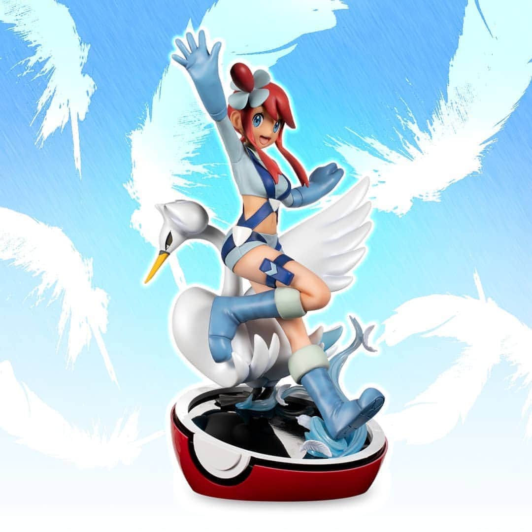 Pokémonさんのインスタグラム写真 - (PokémonInstagram)「Skyla & Swanna take to the skies in this stunning figure from Kotobukiya!  Available now in the #PokemonCenter, US Trainers. 🌬️ Tap the link in our bio!」9月10日 4時24分 - pokemon