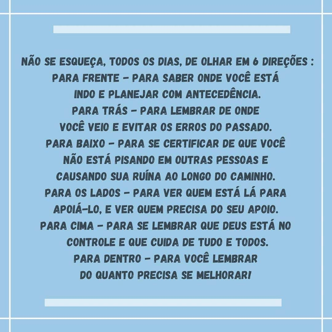 Mariana Riosさんのインスタグラム写真 - (Mariana RiosInstagram)「Nossa lição de casa de todos os dias! 💙🙏🏼  Desejo que possamos, cada vez mais, olhar para dentro de nós! Aprendendo assim que cada dia é único. Buscando melhorar nossas atitudes e pensamentos com o passar do tempo! 💙 Texto postado: autor desconhecido」9月10日 5時28分 - marianarios