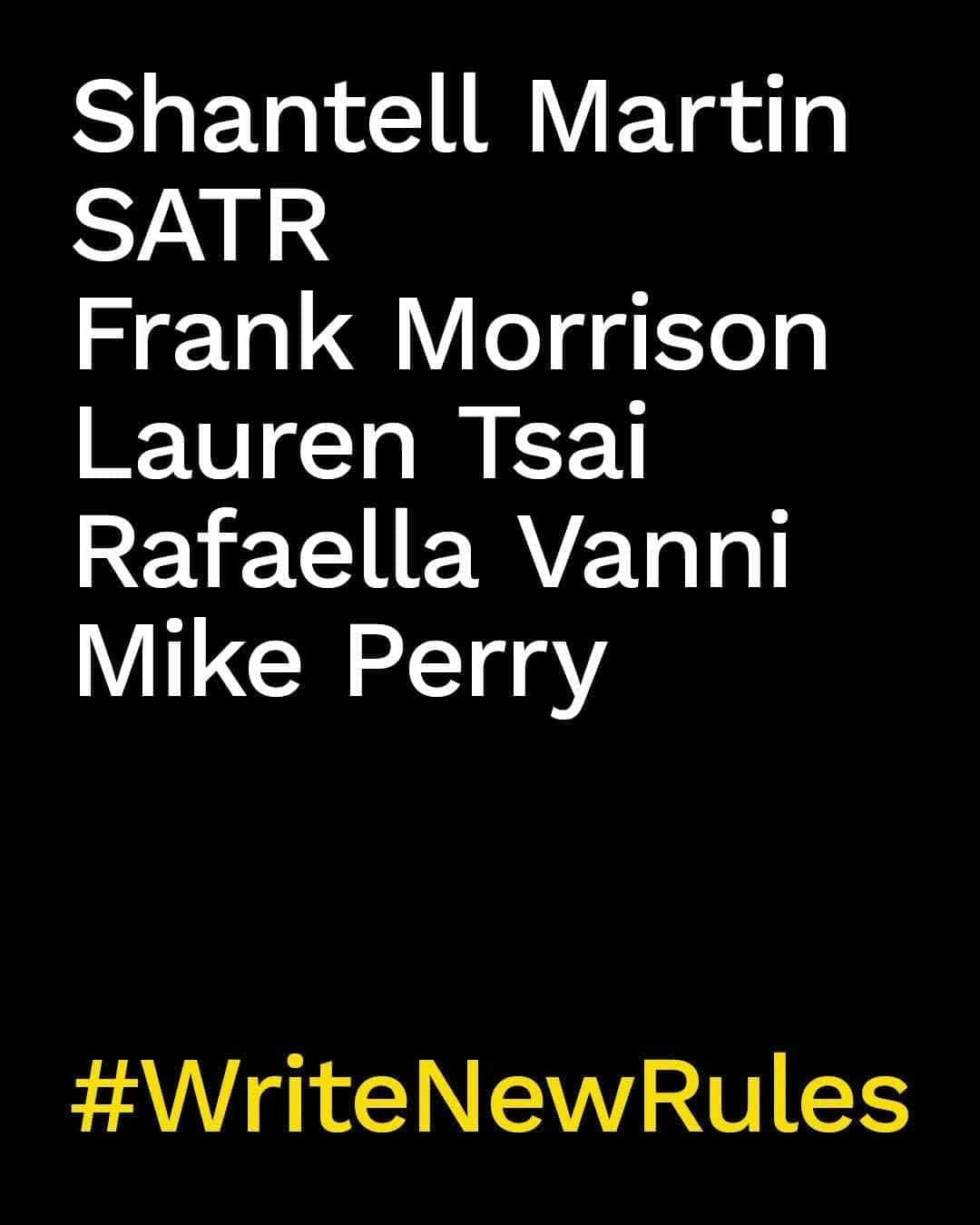 Cole Haanのインスタグラム：「We collaborated with six internationally renowned artists to create new rules for how the world ought to work. This is how they brought the #WriteNewRules project to life.」