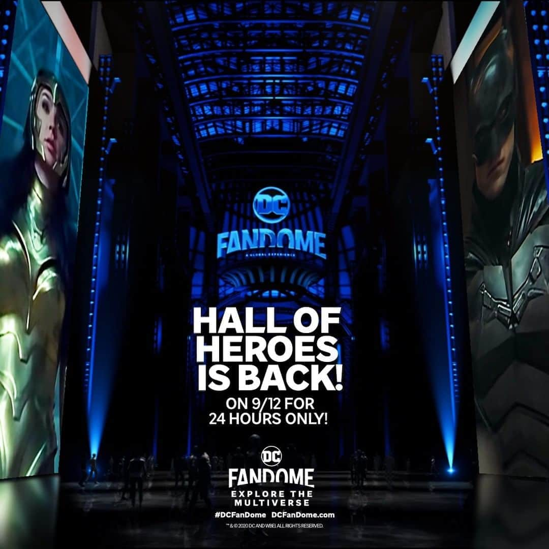 Warner Bros. Picturesさんのインスタグラム写真 - (Warner Bros. PicturesInstagram)「Didn’t get enough of Hall of Heroes?  Suit up for an encore VOD presentation of the epic DC FanDome: Hall of Heroes on-demand at DCFanDome.com on September 12 for 24-hours only. 🎉 All fans welcome!」9月10日 7時49分 - wbpictures