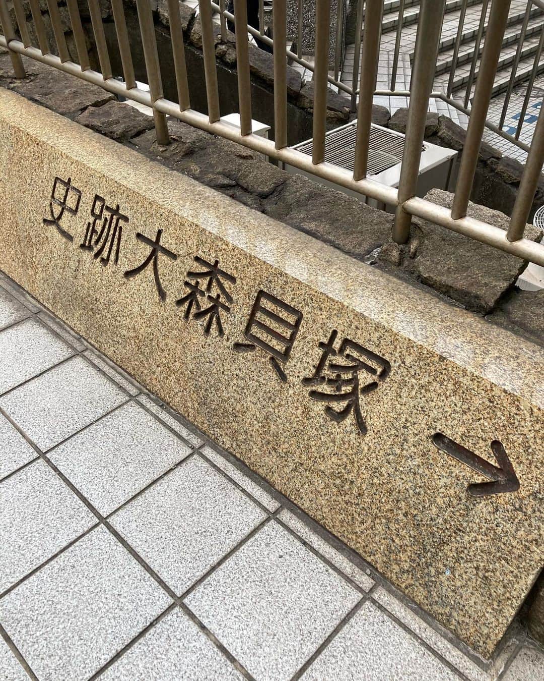 池田鉄洋のインスタグラム：「がっかりすることは予想していたが、まさかここ迄とは！　貝、一枚もない！  #大森貝塚」