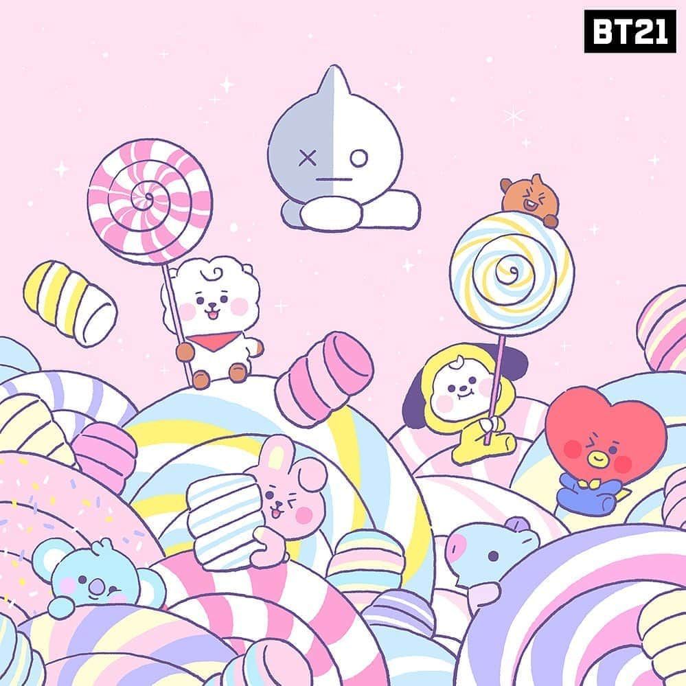 BT21 Stars of tomorrow, UNIVERSTAR!のインスタグラム