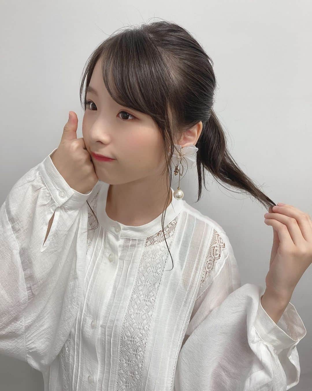 のインスタグラム：「🐴  #ポニーテール」