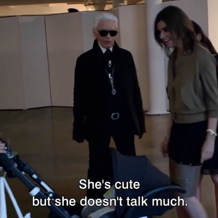 カリーヌ・ロワトフェルドのインスタグラム：「Happy birthday Karl, I miss you every single day 🤍」