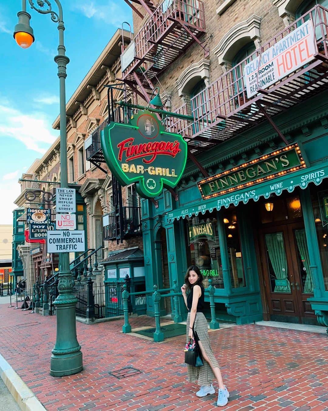 吉岡結紀のインスタグラム：「✐☡ ・ 久しぶりのUSJ🎡💛 ・ #usj #outfits #instadaily」