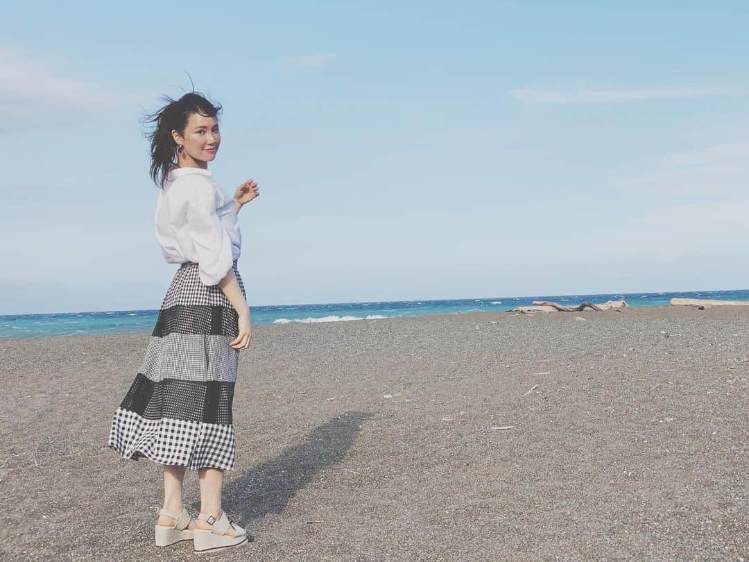 鈴木まりやさんのインスタグラム写真 - (鈴木まりやInstagram)「#ひとなつの思い出 #彼女と浜辺でお散歩なうに使っていいよ」9月10日 11時10分 - mariyannu_official