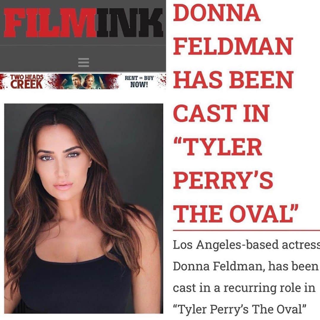 ドナ・フェルドマンのインスタグラム：「Excited and grateful for this new opportunity during such a strange time in life. . “Camp Quarantine” was certainly a memorable experience shooting at the beautiful  @tylerperrystudios in #atlanta #theoval 🎬」