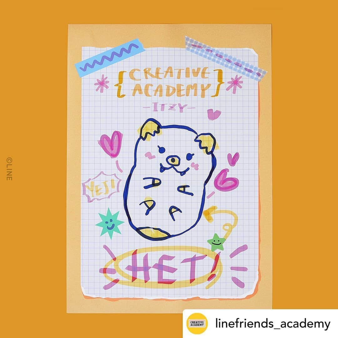 LINE FRIENDSさんのインスタグラム写真 - (LINE FRIENDSInstagram)「Posted @withregram • @linefriends_academy Looking at this initial rough sketch, it's not hard to tell that ITZY’s talented on all fronts! 🤩 ⠀ Now let ITZY explain the story behind their characters! 👉🏻Link in bio ⠀ #ITZY #Yeji #Lia #Ryujin #Chaeryeong #Yuna #LINEFRIENDS #MIDZY #CreativeAcademy #Lifelongfriends #Character」9月10日 12時06分 - linefriends