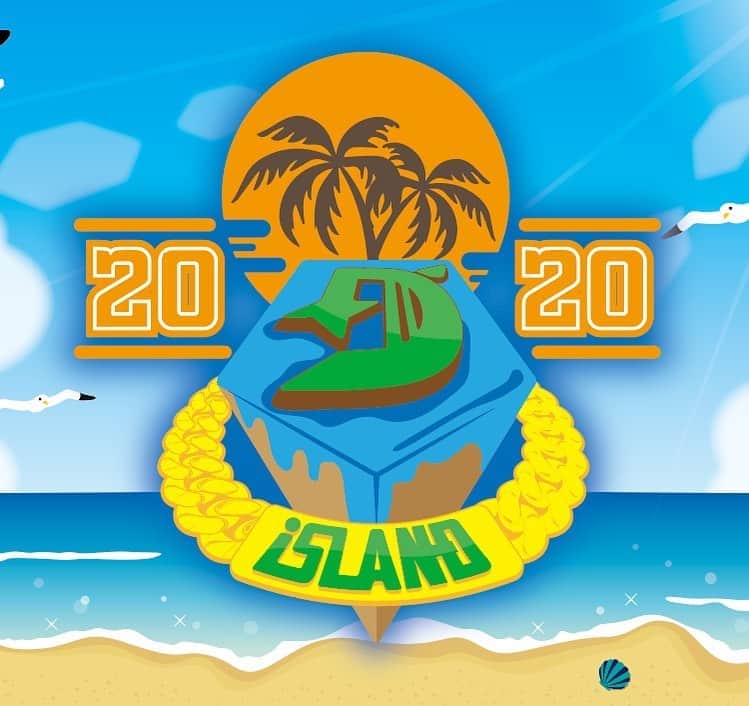 のインスタグラム：「2020...夏...終わらせない‼️ D.Island 2020 LIVExONLINEでやっちゃう件🏝 #LIVExONLINE #DOBERMANINFINITY #DISLAND2020」