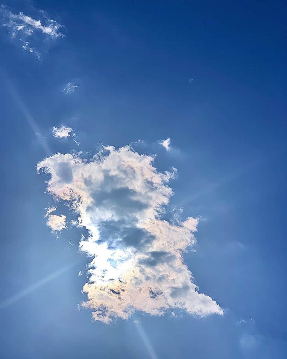 瀬川あやかさんのインスタグラム写真 - (瀬川あやかInstagram)「* 雲を鱗に、空を行く🐟」9月10日 13時03分 - segawa_ayaka