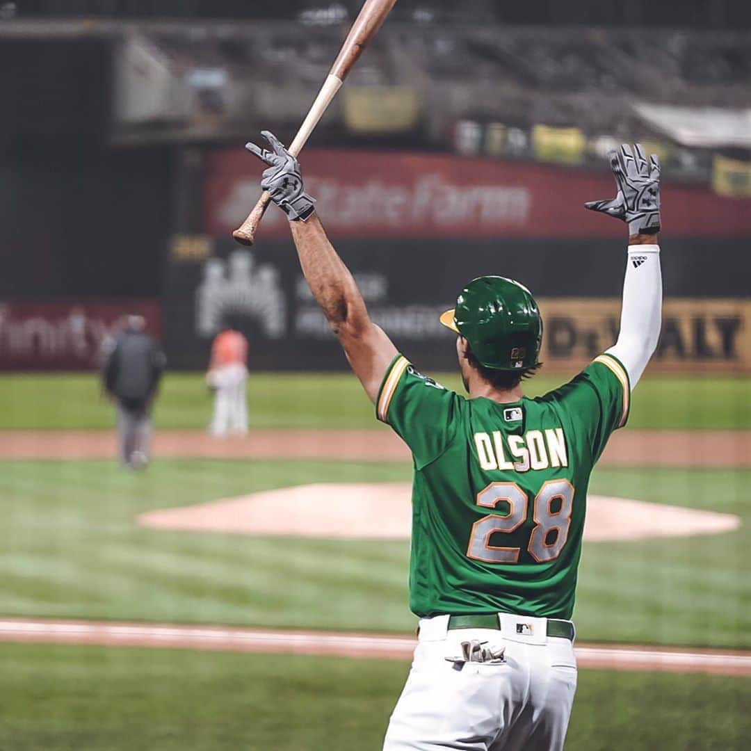 オークランド・アスレチックスさんのインスタグラム写真 - (オークランド・アスレチックスInstagram)「Ramón Laurea-YES. #RootedInOakland」9月10日 13時23分 - athletics