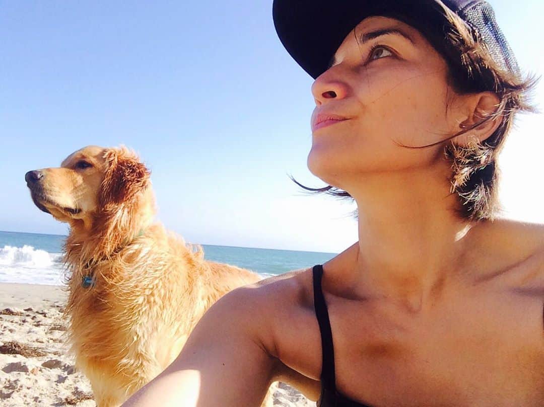 KATのインスタグラム：「I am making up for the Summer I missed in July and August by making sure I surf atleast twice a week in September! Sometimes I get really lazy in the mornings though so I’m posting here to keep myself accountable 😜 #notmydog ⁣⁣ ⁣⁣ Also, I am so excited to be streaming more this weekend! ⁣⁣ Thur 4pm PST Kintsugi Stream on Twitch⁣⁣ Sat 8pm PST live on Facebook @passportfest ⁣⁣ Sun 5pm Singing your requests on Twitch⁣⁣ ⁣⁣ 7月-8月は忙しくてあまり海に行けなかったので９月は思い切って行きます！⁣⁣ ⁣⁣ そして、今週のストリーミングスケジュールは日本時間　⁣⁣ 金曜日8:00~Twitch で金継ぎをします⁣⁣ 日曜日12:00 Facebook ライブ⁣⁣ 月曜日9:00~Twitch で皆さんのリクエストを歌います！⁣ ⁣ #twitch #quarantunes #kintsugi #livestream #singersongwriter #beachfun」